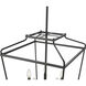 Nellita 5 Light 18 inch Matte Black Indoor Pendant Ceiling Light