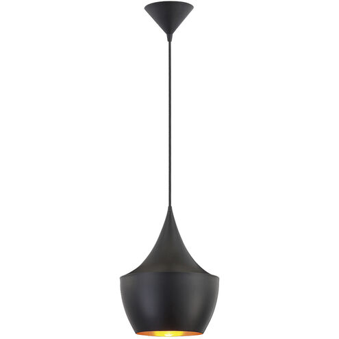 Piquito 1 Light 10 inch Black Pendant Ceiling Light