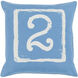 Big Kid Blocks 18 inch Ivory, Denim Pillow Kit