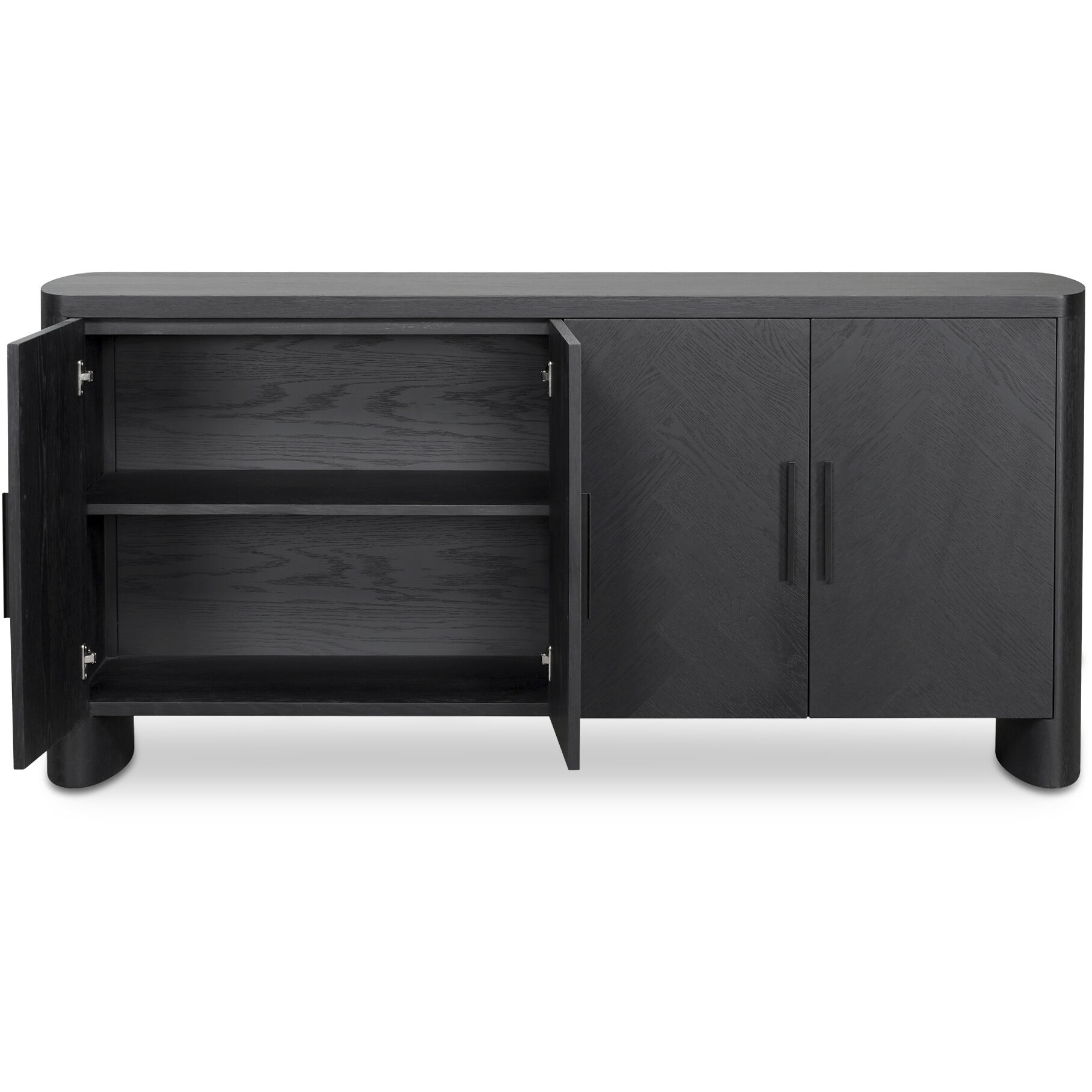 William 70.75 X 17.75 inch Black Sideboard