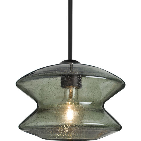 Zen 1 Light Black Stem Pendant Ceiling Light