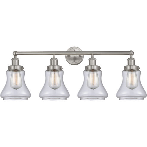 Bellmont 4 Light 33.5 inch Brushed Satin Nickel Bath Vanity Light Wall Light