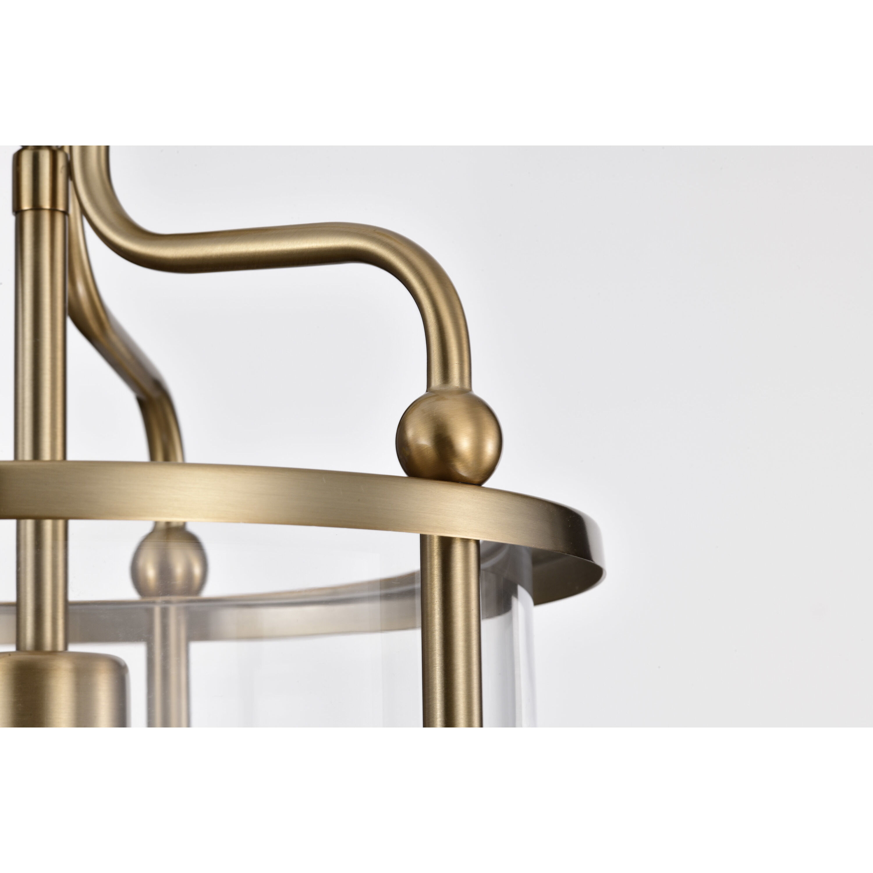 Yorktown 1 Light 10 inch Burnished Brass Pendant Ceiling Light