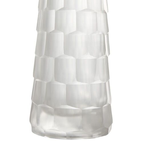 Macklin Frosted Decanters, Set of 3