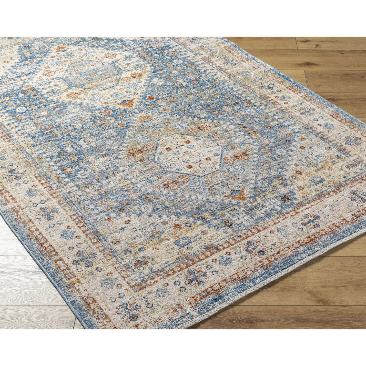 Chicago 120 X 94 inch Light Grey Rug, Rectangle