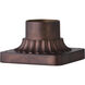Outdoor Pier Mounts 5.75 inch Patina Bronze Pier Mount Base