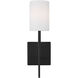 Foxdale 1 Light 5 inch Midnight Black Bath Vanity Wall Light