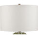 Kolonos 27 inch 150.00 watt White/Green Table Lamp Portable Light