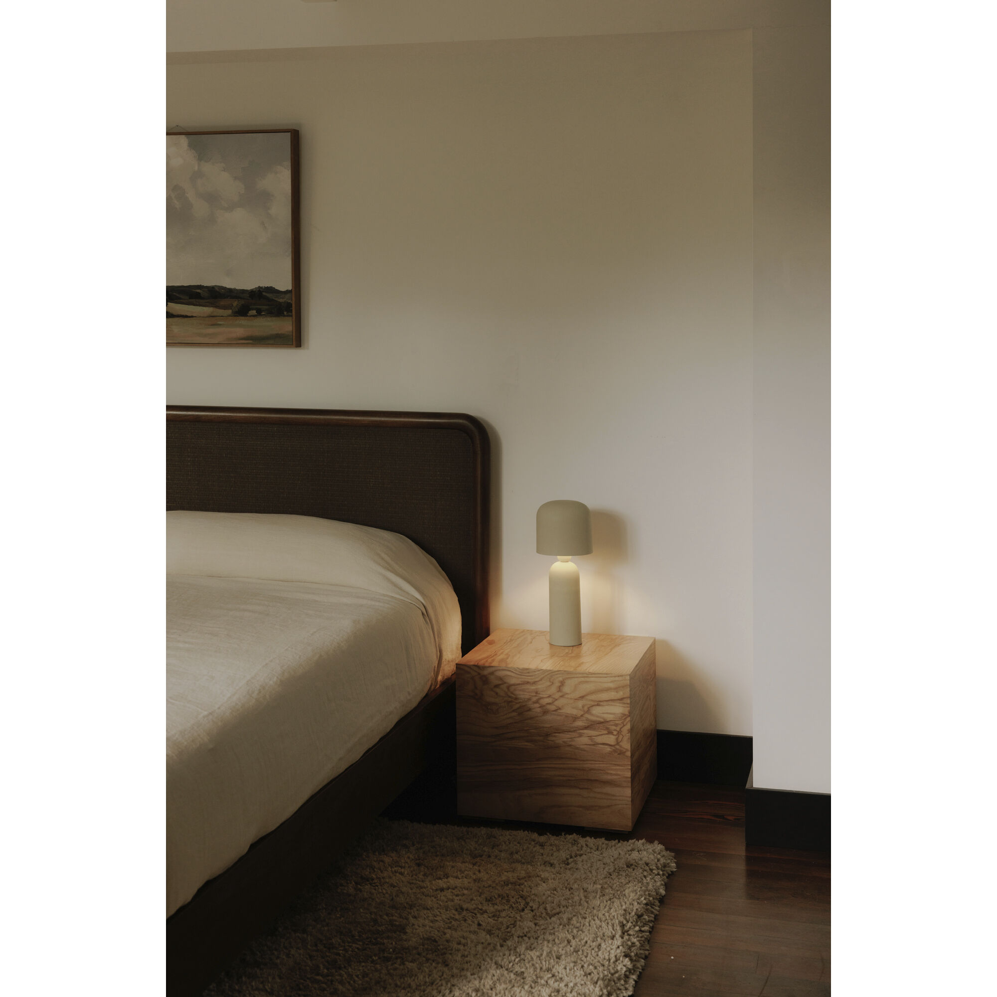 Echo 16 inch 7.00 watt Beige Table Lamp Portable Light