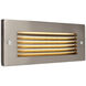 Step 2 2.6 watt Brushed Nickel Step Light in Horizontal Louver