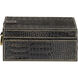 Wildwood 8 inch Black Crocodile Box