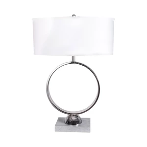 Van Teal Streamline 30 inch 100 watt Chrome and Cadet Gray Table Lamp Portable Light, Correlation