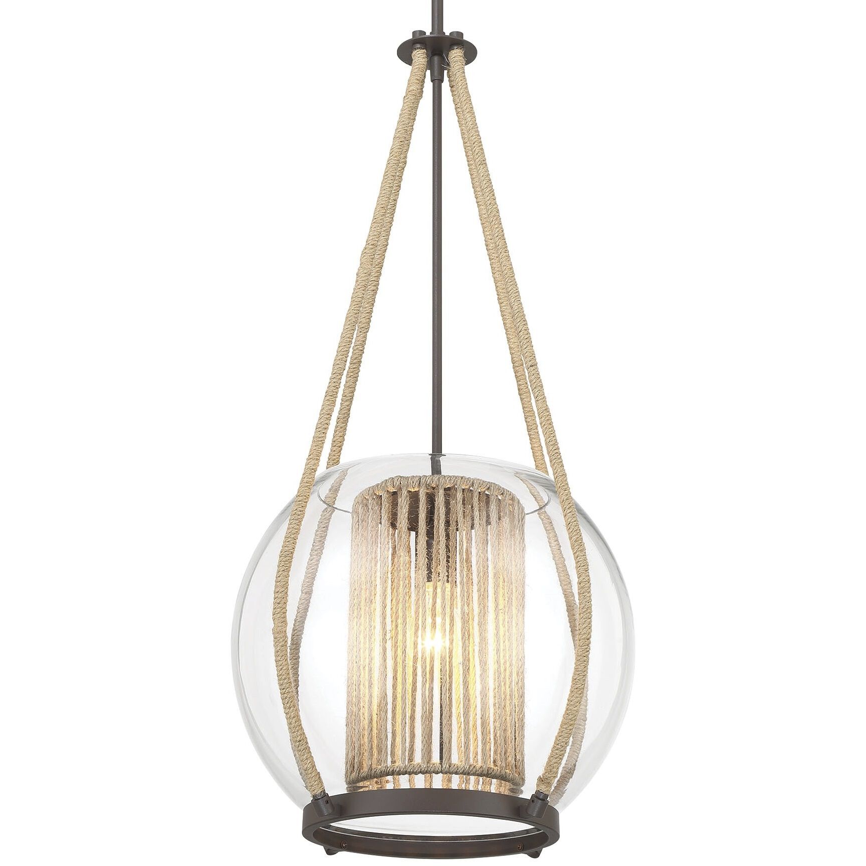 Stutterhein 1 Light 11 inch Sand Bronze Pendant Ceiling Light