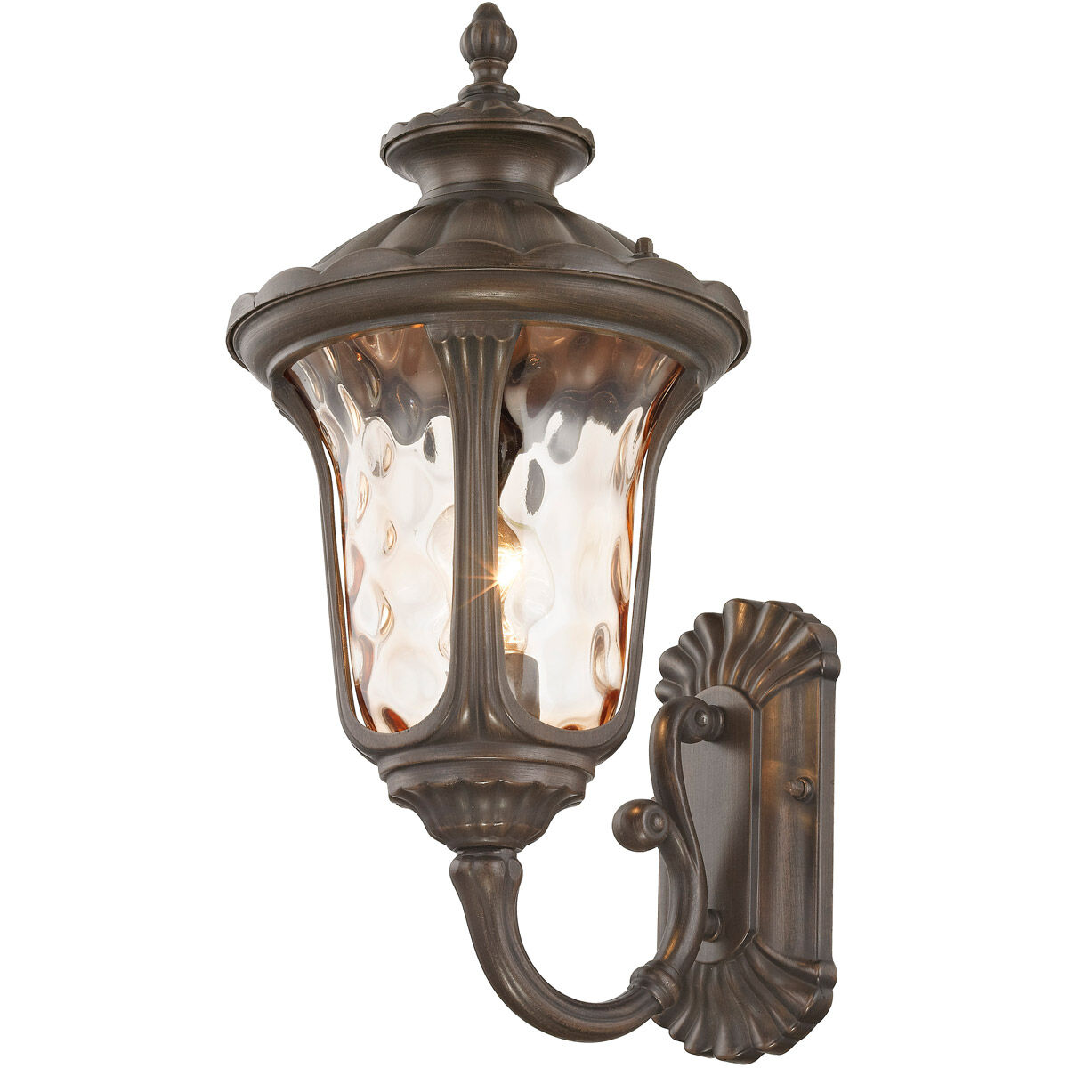 Oxford 1 Light 18 inch Imperial Bronze Outdoor Wall Lantern