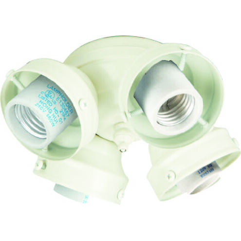 Universal LED White Fan Light Fitter