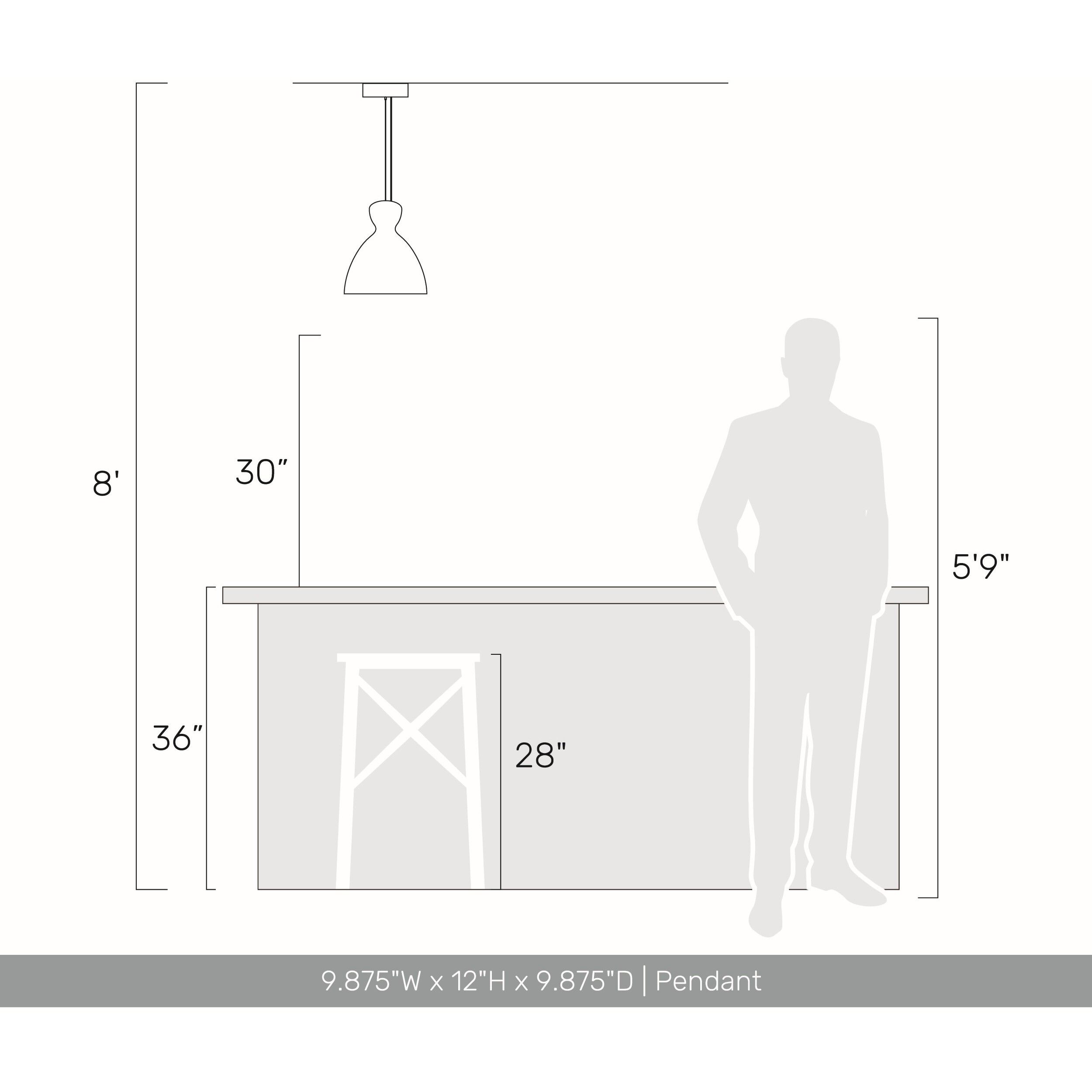 Aethera Pendant Ceiling Light in White Sandstone Cement