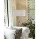 Springdale 25 inch 150.00 watt Polished Nickel Table Lamp Portable Light