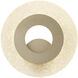 Orbit LED 13 inch Soft Gold ADA Sconce Wall Light, Small
