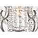 Kirin 1 Light 11 inch Chrome Pendant Ceiling Light