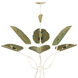 Lowcountry 6 Light Antique White and Palmetto Chandelier Ceiling Light