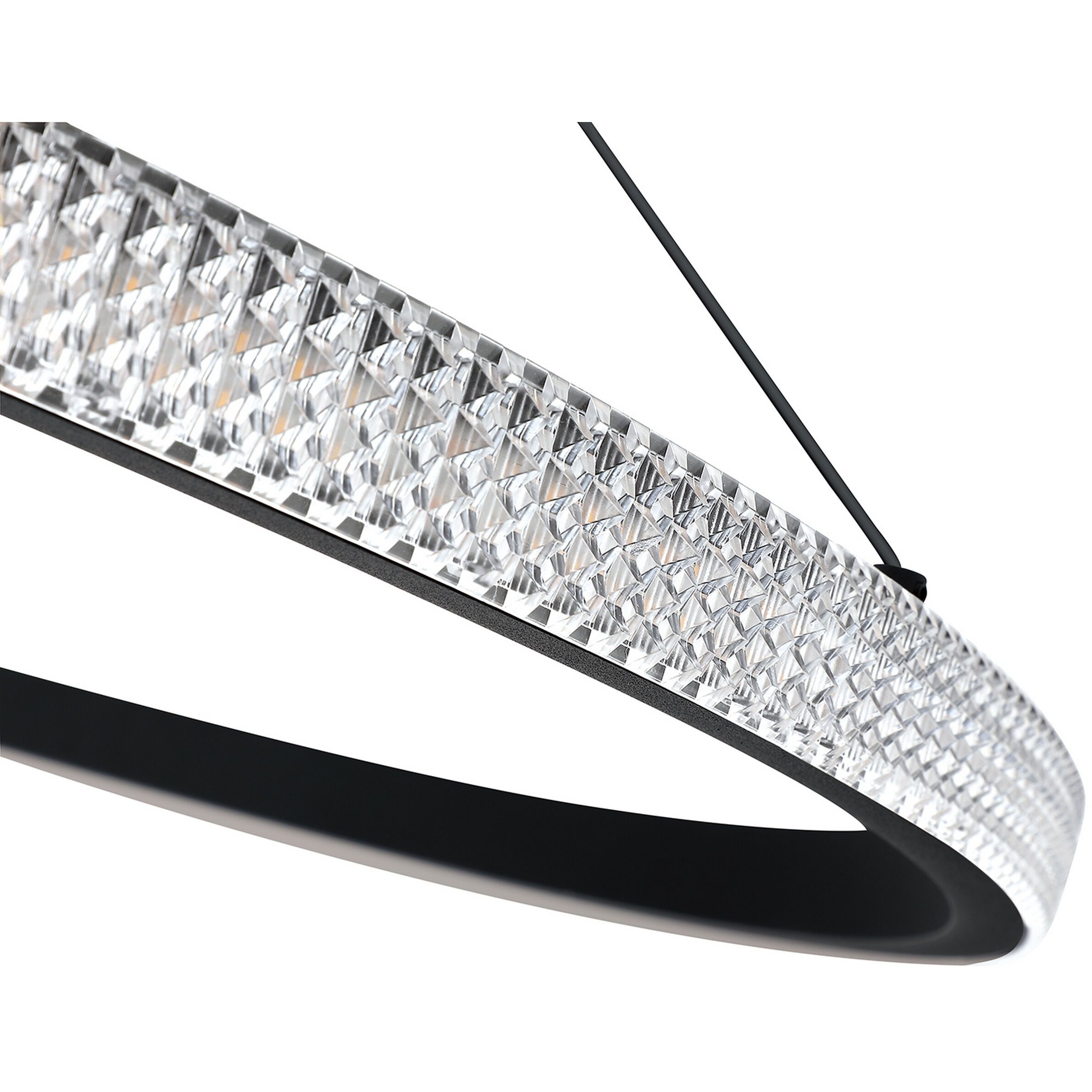 Prado 1 Light 32 inch Black Pendant Ceiling Light