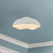 Alora Mood Robyn 3 Light 16 inch Antique White Flush Mount Ceiling Light