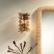 Coronet 1 Light 12.5 inch Antique Brass Wall Sconce Wall Light, Inline