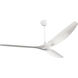 Haiku 84 inch White with Driftwood Blades Ceiling Fan