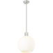 Margo 1 Light 13.75 inch Brushed Nickel Pendant Ceiling Light