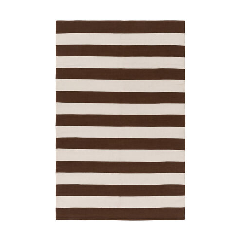 City Park 144 X 30 inch Dark Brown Indoor Runner, Runner