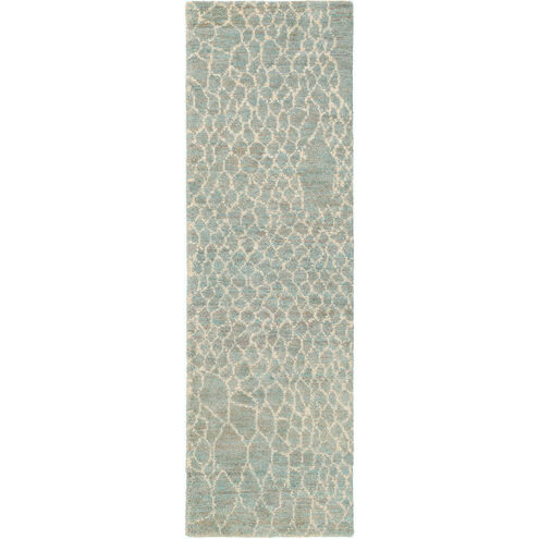 Bjorn 36 X 24 inch Dark Green, Dark Brown, Beige Rug