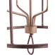New Traditional 4 Light Marsh Reed and Spartina Gold Pendant Ceiling Light