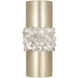 Arctic Halo Wall Sconce Wall Light in Gold