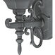 Covington 1 Light 21.5 inch Black Outdoor Sconce