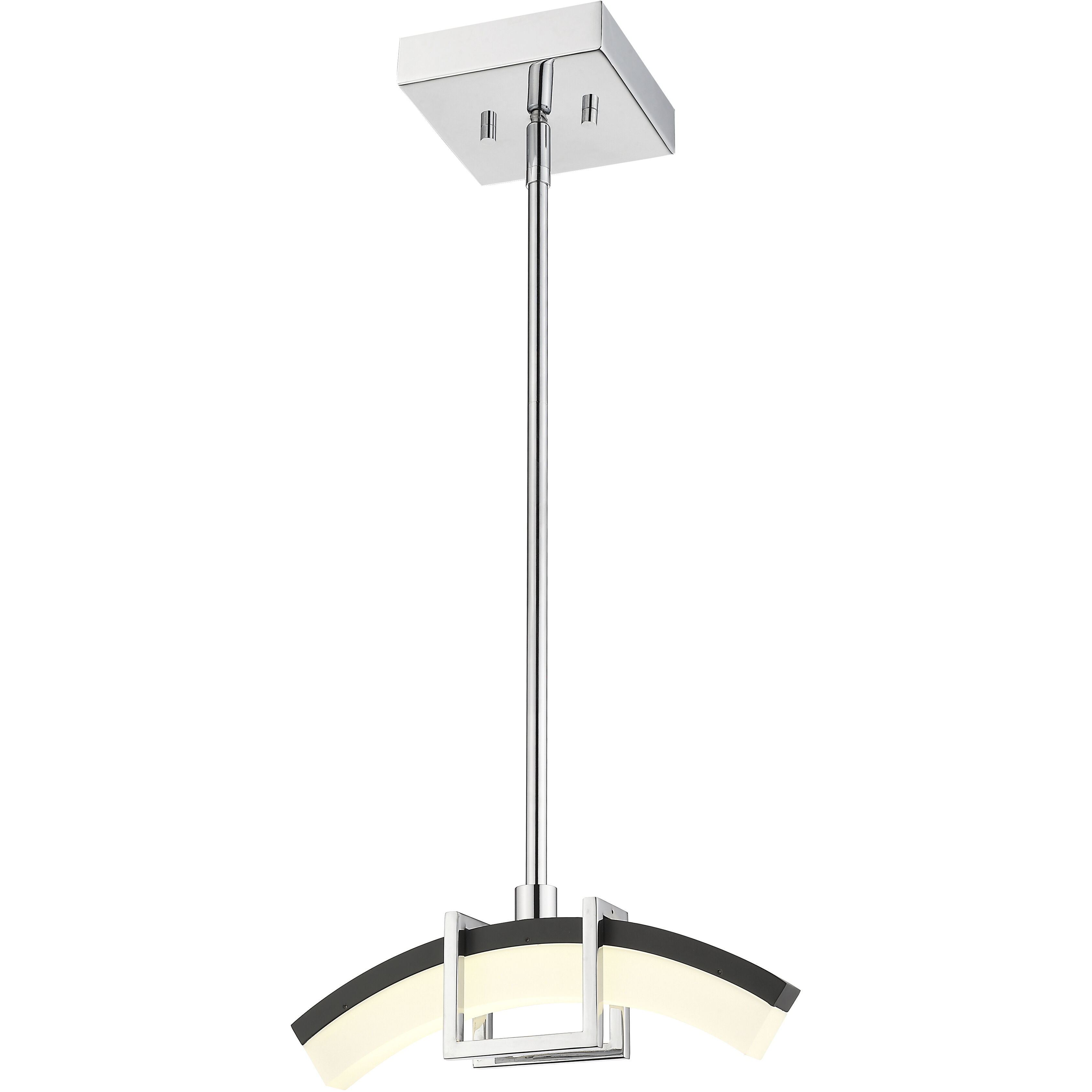 Arc LED 5.5 inch Chrome Pendant Ceiling Light