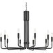 Brigitte 10 Light 32 inch Old Bronze Pendant Ceiling Light