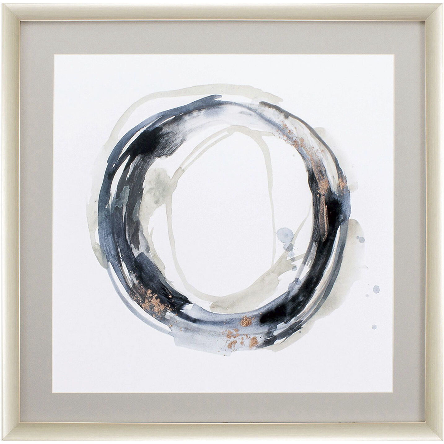 Neutral Revolution Gray and Black and White Framed Art, Propac