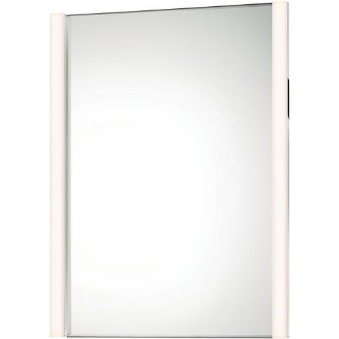 Vanity 36 X 27 inch Polished Chrome Mirror Kit