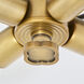 Belinder 4 Light 22 inch Non-Lacquered Brass Pendant Ceiling Light