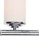 Ames 5 Light 29.5 inch Chrome Bath Bar Wall Light