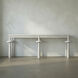 Destemonia 89 X 25 inch White Wash Console