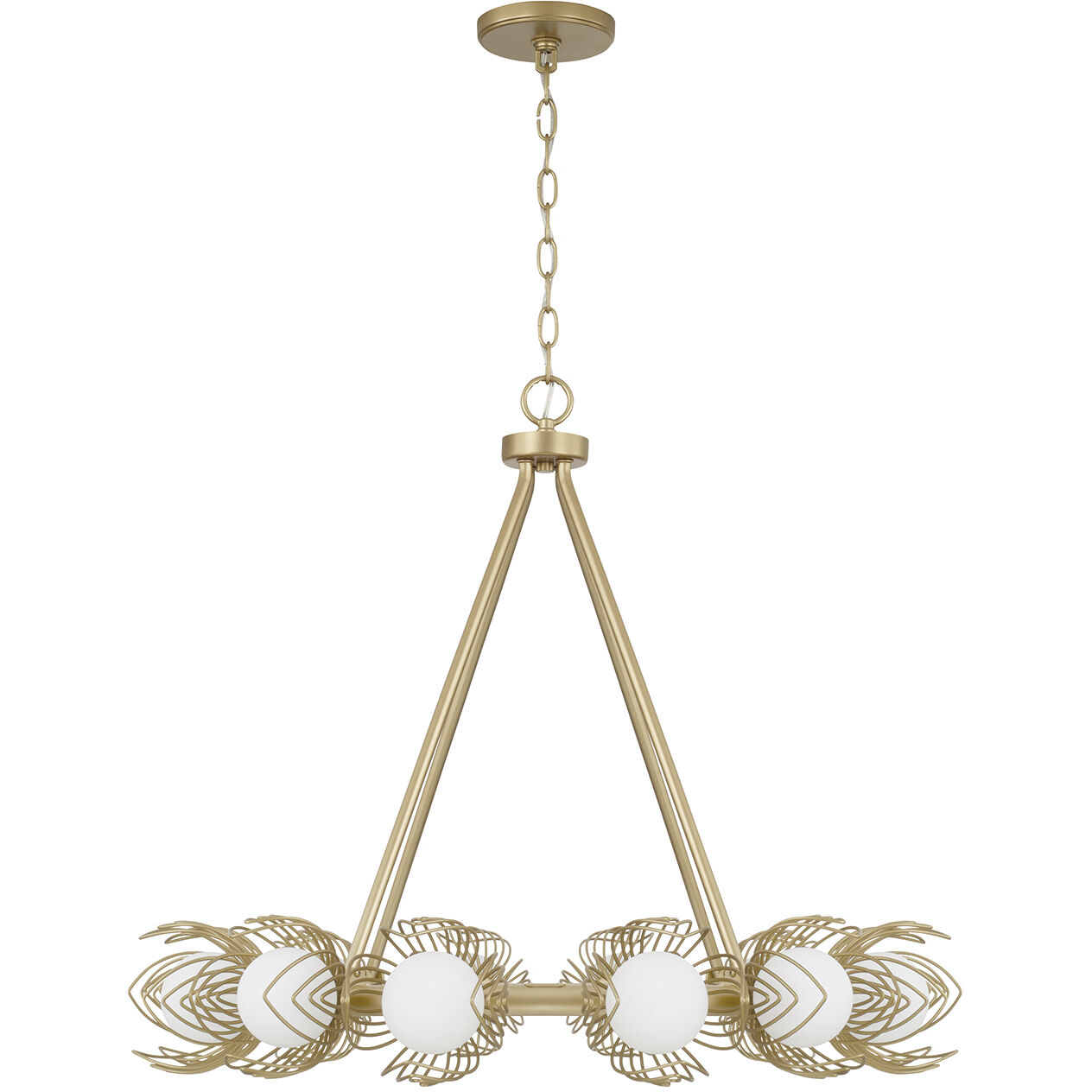 Flora 12 Light 29 inch Buffed Gold Chandelier Ceiling Light