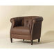 Marjorie Cognac Leather Lounge Chair