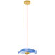 Embark 1 Light 12 inch Gold Pendant Ceiling Light