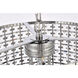 Elise 4 Light 17 inch Chrome Pendant Ceiling Light