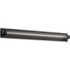 Jedi LED 27 inch Black Bath Vanity & Wall Light, dweLED