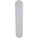 myFanimation Matte White 32.56 inch Each Fan Blades