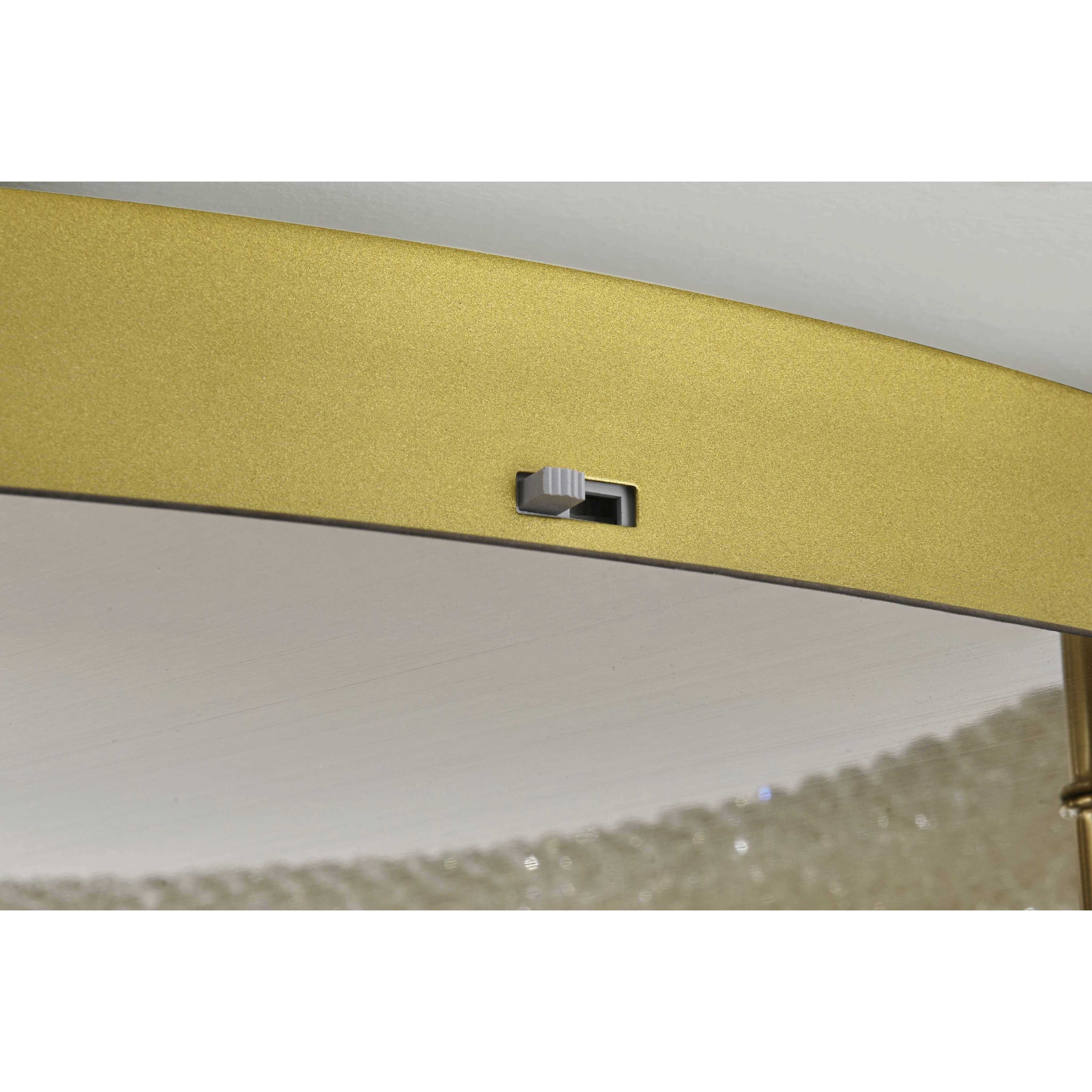 Bowen 2 Light 33.5 inch Satin Gold Flush Mount Ceiling Light
