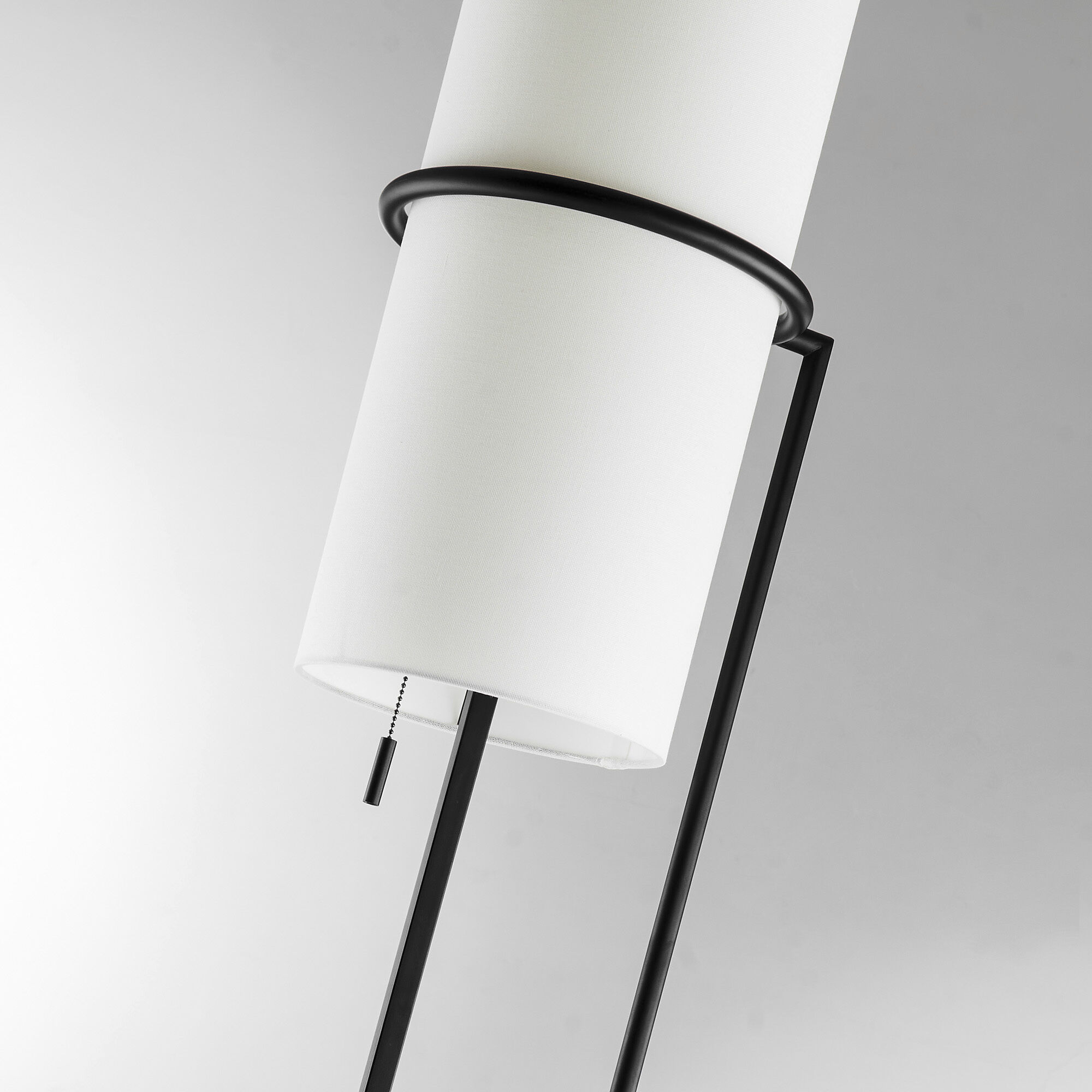 Xandra 64 inch 60.00 watt Black Floor Lamp Portable Light