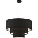 Bainbridge 4 Light 23 inch Black Pendant Chandelier Ceiling Light